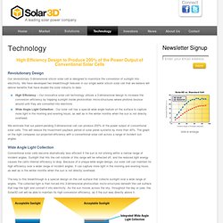 Solar3D - Technology