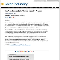 Solar Industry: