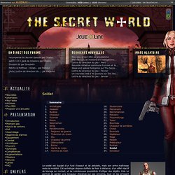 Soldat - The Secret World - TSW JeuxOnline