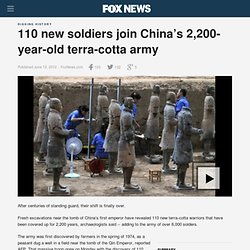 110 new soldiers join China’s 2,200-year-old terra-cotta army