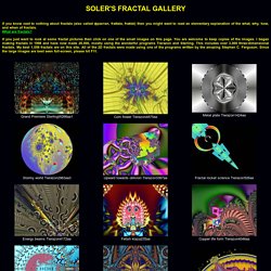 Soler's Fractal Gallery