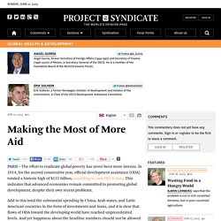 How can we make the most of aid?