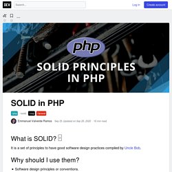 SOLID in PHP - DEV