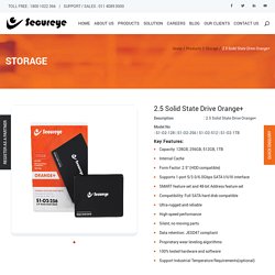 Solid State Drive Orange for PC & Internal SSD