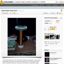 Solid State Tesla Coil