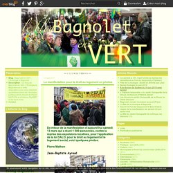 solidarite - resf - Bagnolet en Vert- L'Ecologie à Bagnolet