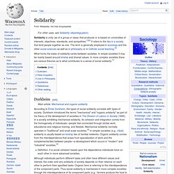 Solidarity, wikipedia