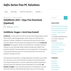SolidWorks 2021 + Keys Free Download [Updated]