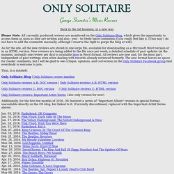 Only Solitaire