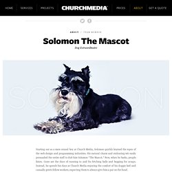 Solomon The Mascot - Dog Extraordinaire at Church Media Group