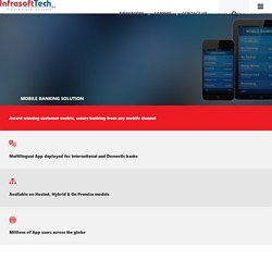 Mobile Banking Software - InfrasoftTech