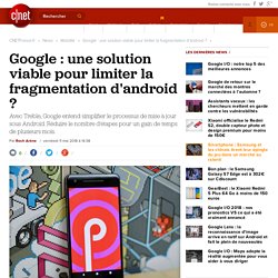 Google : une solution viable pour limiter la fragmentation d'android