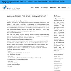 Wacom Intuos Pro Small Drawing tablet - etop Solution