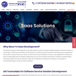 SAAS Solution - Get best Software As a Service Developer