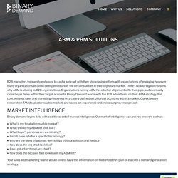 Account-Based & People-Based Marketing Solutions