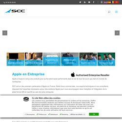 Solutions Apple en Entreprise - SCC