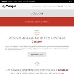 Solutions - De Marque