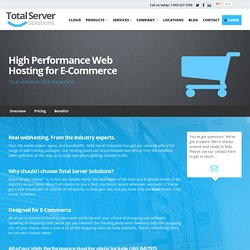 E-Commerce Hosting Solutions