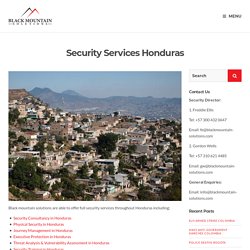 Security Company Honduras