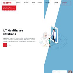 IoT Solutions for Healthcare Industry
