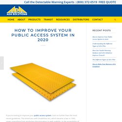 How to Improve Your Public Access System in 2020