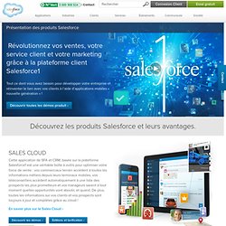 Application CRM & Solutions Logicielles CRM - salesforce.com France