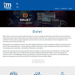 Dalet Solutions and Services