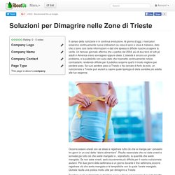 Soluzioni per Dimagrire nelle Zone di Trieste