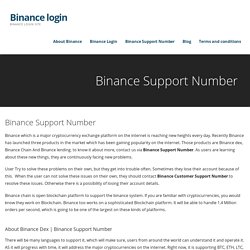 Binance Support Number [ 1(855)-653-7184 ] Binance Customer Service