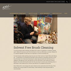 Solvent Free Brush Cleaning - M. Graham & Co. : M. Graham & Co.