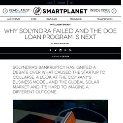 Why Solyndra failed and the DOE loan program is next