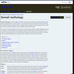 Somali mythology