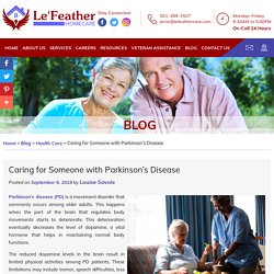 Caring for Someone with Parkinson’s Disease