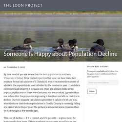 Someone Is Happy about Population Decline – The Loon Project