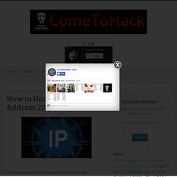 How to Hack Someones IP Address 2014 - Come to Hack