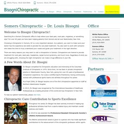 Somers Chiropractic - Dr. Louis Bisogni - Bisogni Chiropractic