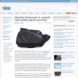 iBackFlip Somersault: A versatile high-quality bag for your iPad
