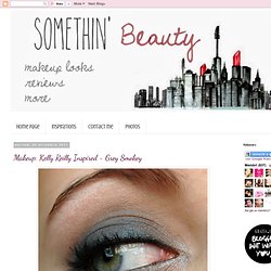 Makeup: Kelly Reilly Inspired - Grey Smokey