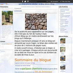 SOMMAIRE - un blog pierre sèche - a Dry-stone Blog