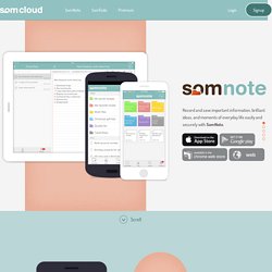 SomNote - Friendly Cloud Note