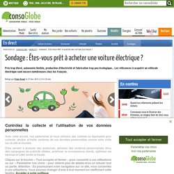 Sondage : Êtes-vous prêt à acheter une voiture électrique ?