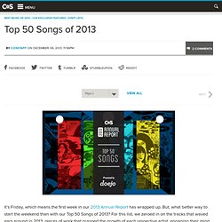 Top 50 Songs of 2013