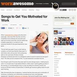 Songs to Get You Motivated for Work