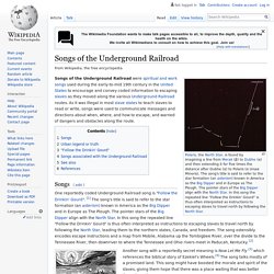 Songs of the Underground Railroad - Wikipedia