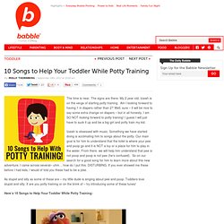 10 Songs to Help Your Toddler While Potty Training