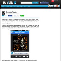 Songza Review