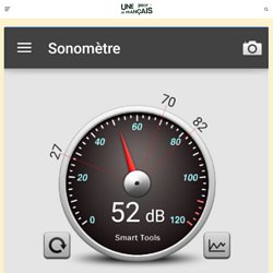 Sonomètre ou comment gérer le volume sonore de la classe grâce à une application.