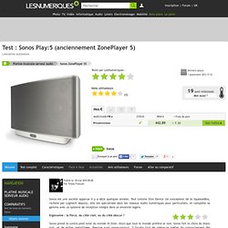 Sonos ZonePlayer S5