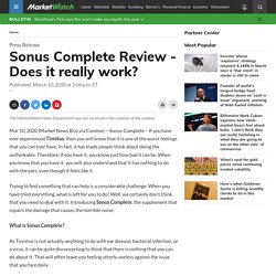 Sonus Complete Reviews