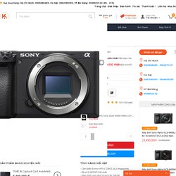 Máy ảnh Sony Alpha ILCE-6400 giá rẻ, chính hãng, Trả Góp 0% tại Kyma